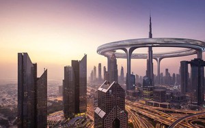 Tham vọng của các kiến trúc sư Dubai: Xây vòng tròn 'siêu khủng' bao quanh tòa nhà cao nhất thế giới