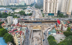 Cận cảnh hầm chui Lê Văn Lương trước ngày thông xe