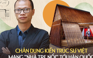 KTS Đoàn Thanh Hà mang 'nhà tre nổi' Việt đến bảo tàng Hàn Quốc