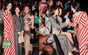 IU bất ngờ bị "ma nữ" Mai Davika lấn át tại Milan Fashion Week