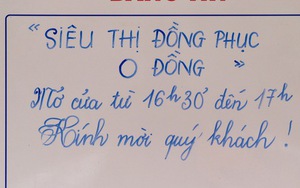 Gom góp đồng phục cũ thành 'Siêu thị đồng phục 0 đồng' hỗ trợ học sinh khó khăn
