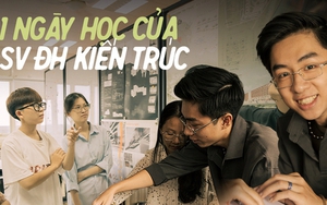 “Đột nhập” một buổi học của sinh viên Kiến trúc: Như trong phim