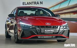 Chi tiết Hyundai Elantra N vừa về đại lý, đối thủ Hàn Quốc của Honda Civic Type R