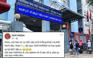 Trường đại học lên tiếng xin dân mạng ngừng "tấn công" vì bị nhận nhầm là trường HUFLIT