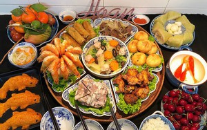 Cô gái 9x Hà Nội tự tay làm mâm cỗ cúng Tết ông Công ông Táo khiến dân mạng tấm tắc khen