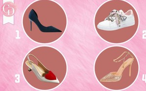 Bạn sẽ chọn đôi giày nào để đi tiệc cuối năm? Điều đó sẽ tiết lộ bạn là kiểu người truyền thống hay sáng tạo không ngừng!