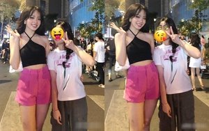 Hoa hậu Thanh Thủy được người hâm mộ bắt gặp ngoài đường, nhan sắc thường gây chú ý