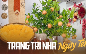 Chị em khoe tự tay trang trí nhà ngập tràn không khí Tết