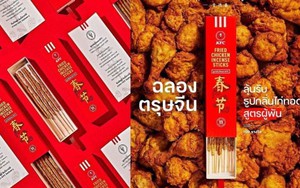 KFC Thái Lan ra mắt que hương có mùi gà rán nhân dịp Tết Nguyên đán