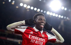 Từ kẻ đóng thế, Eddie Nketiah trở thành vua phá lưới của Arsenal