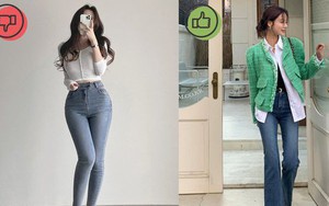 5 kiểu quần jeans đã lỗi mốt