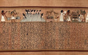 Phát hiện cuộn giấy bí ẩn trong quan tài 2.000 năm tuổi ở Ai Cập