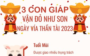 Đúng ngày Vía Thần Tài 2023: 3 con giáp này vận đỏ như son, tiền vào như nước nhưng phải tránh 6 điều kiêng kỵ kẻo cả năm mất lộc