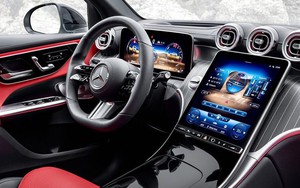 Lộ diện nội, ngoại thất Mercedes-Benz GLC Coupe 2023: Màn hình siêu lớn là thay đổi đáng kể nhất
