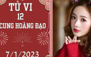 Tử vi vui 12 cung hoàng đạo ngày 7/1: Nhân Mã có tin vui, Cự Giải được như ý