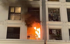 Cháy căn hộ chung cư ở Hà Nội vì chủ nướng cá