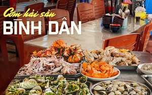 Cơm bình dân phong cách ngập hải sản ở Cát Bà - đã mắt, no bụng, phục vụ tận tình và giá rẻ nhất chỉ 35k/suất