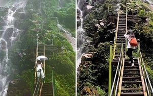 Khung cảnh ngọn thác hùng vĩ ở Lào Cai khiến nhiều người trầm trồ: Không ngờ ở Việt Nam có nơi đẹp như vậy!