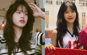 Xuất hiện hotgirl bóng chuyền 16 tuổi cao 1m83 hơn cả hoa khôi Kim Huệ