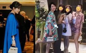 Vợ TGĐ Phan Thành tiếp tục diện váy rộng che vòng hai, ngầm thông báo có tin vui lần 2?