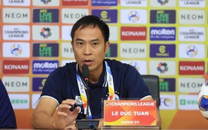 Hà Nội FC thua liên tiếp 3 trận, HLV Lê Đức Tuấn khen học trò tinh thần tốt lên