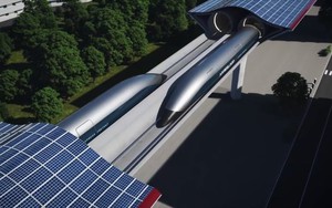 'Choáng' với tàu chở hàng Hyperloop tốc độ hơn 1.200 km/h