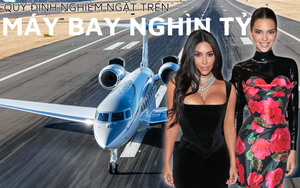 Tỷ phú "lắm chiêu" Kim Kardashian cấm khách làm 1 điều trên máy bay nghìn tỷ của mình: Đến em gái siêu mẫu cũng không được ngoại lệ