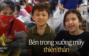 Những mẩu chuyện đáng yêu bên trong xưởng may "thiên thần", nơi một cặp đôi "tí hon" đã nên duyên vợ chồng
