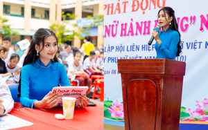 Hoa hậu Nguyễn Thanh Hà khởi động dự án "Tiếng Anh cộng đồng"