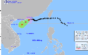 Tin mới nhất về cơn bão số 4 trên Biển Đông