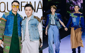 Quang Anh, Bảo Hân nắm tay sải bước trên sàn catwalk, MC Tuấn Tú - Phan Anh khoe vẻ ngoài "soái ca"