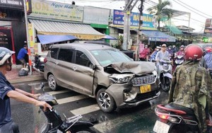 Ô tô tông loạn xạ rồi lao vào nhà dân, một người tử vong