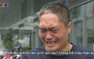 Xung đột chung cư ở Hà Nội: Cư dân bật khóc vì chủ đầu tư lộng quyền