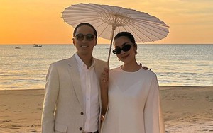 Khung hình tỏa ra "mùi giàu sang" của vợ chồng Tăng Thanh Hà - Louis Nguyễn