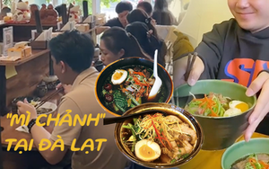 Tiệm mì tại Đà Lạt có giá tận 100k/tô, bắt buộc đặt lịch trước nhưng lúc nào cũng đông nghịt khách