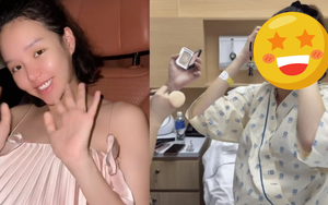 “Chị mẹ” 2k1 được chồng tô son trát phấn cho trước lúc lên bàn sinh, cái kết ra sao mà khiến netizen muốn học tập?
