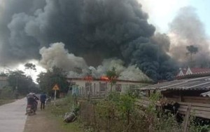 Sơn La: Cháy lớn ở trường học bán trú, một học sinh lớp 9 tử vong