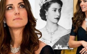 Điều ít biết về chiếc vòng cổ giá hơn 2.000 tỷ đồng cực quý giá Vương phi Kate từng đeo: Được cố nữ Vương Elizabeth II đích thân cho mượn