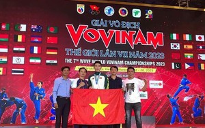 Võ sỹ vovinam Việt Nam có thêm 4 tấm HCV quan trọng ở giải vô địch thế giới
