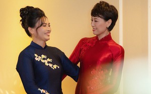 Những khoảnh khắc hiếm có của mẹ Đoàn Văn Hậu và Doãn Hải My