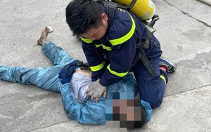 Cảnh sát vừa cứu sống 6 người mắc kẹt trong 2 đám cháy liên tiếp ở Hà Nội