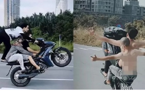 Xe máy bốc đầu câu like: Xử lý quyết liệt, tránh hệ lụy lớn