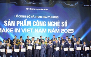 Vinh danh 43 sản phẩm đạt Giải thưởng Sản phẩm công nghệ số Make in Viet Nam năm 2023