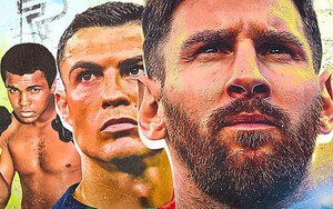 10 VĐV thể thao vĩ đại nhất mọi thời do fan bình chọn: Messi đứng đầu, vượt mặt Ronaldo