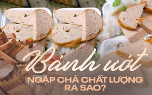 Hàng bánh ướt 25k tràn hộp, mỗi ngày làm 600kg chả vẫn không đủ bán nhưng gây tranh cãi là do đâu?