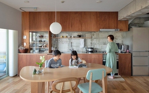 Căn hộ nhỏ 22m² nhưng sở hữu kiến trúc đặc biệt hình vòng cung tạo sự rộng rãi bất ngờ của gia đình người Nhật