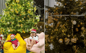 Cây thông Noel nhà Cường Đô La: Cao hơn 2m, có một chi tiết đặc biệt cho thấy sự đầu tư của gia chủ