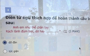 Đang làm bài tập điền nốt câu tục ngữ, bé gái lớp 2 bỗng hỏi 1 câu khiến bố "đứng hình": Trẻ con thời nay tư duy ghê thật!