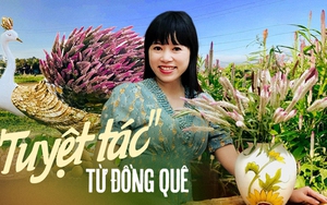 Không cần hoa đắt tiền, cô giáo có hẳn “bộ sưu tập” các lọ hoa cắm bằng cây cỏ đồng nội đẹp như tác phẩm nghệ thuật