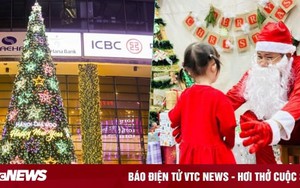 Dịch vụ ông già Noel quá tải, khách sạn nhà hàng kín chỗ đêm Giáng sinh